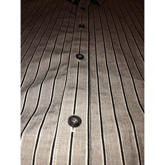 American Eagle Outfitter Premium Vintage Fit Men’s Gray Stripes Down XXL 2XLarge - Picture 6 of 14